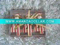 Wholesale Crafts xmas number art candle for decoration