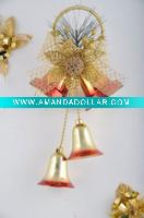 Wholesale decorative plastic christmas bell