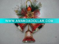 Wholesale plastic christmas bell decoration