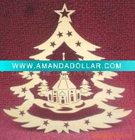 Wholesale Wooden Christmas decoration crafts
