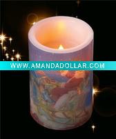 LED handmade gift arts and crafts Candle