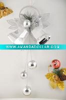 Wholesale decorative plastic christmas bell