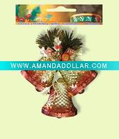 Wholesale plastic christmas bell decoration