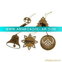 Various Christmas decorating ornament