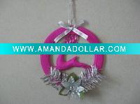 plastic christmas bell decoration