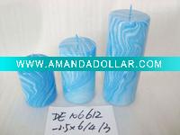 Wholesale pillar candle set, craft decoration candle,gift candle