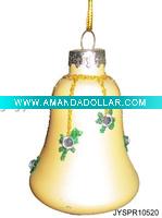 Wholesale christmas glass bell decoration JYSPR10520