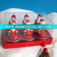 Santa Claus candle