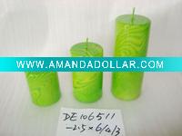 Wholesale art pillar candle candle ornament, craft decoration candle,gift candle