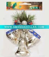 Wholesale plastic christmas bell decoration