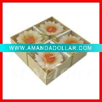 Sunlight Flower Candles Set