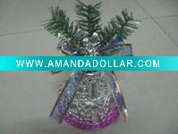 plastic christmas bell decoration
