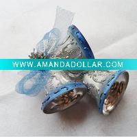 Wholesale 2011 VINTAGE CHRISTMAS BELL CHRISTMAS TREE ORNAMENT DECORATION GIFT