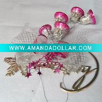 Wholesale 2011 VINTAGE CHRISTMAS BELL CHRISTMAS TREE ORNAMENT DECORATION GIFT WORDS PLATE