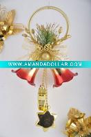 Wholesale decorative plastic christmas bell