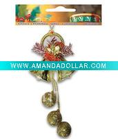 Wholesale plastic christmas bell decoration