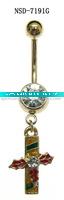 Wholesale NEW STYLE Fancy stainless steel naver belly ring body jewellery/jewelry piercing