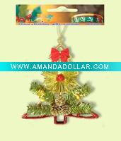 Wholesale plastic christmas bell decoration