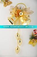 Wholesale decorative plastic christmas bell