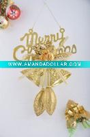 Wholesale decorative plastic christmas bell