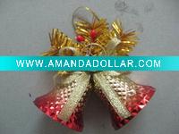 plastic christmas bell decoration
