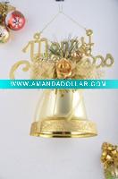 Wholesale decorative plastic christmas bell