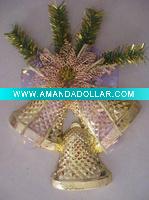 Wholesale plastic christmas bell decoration