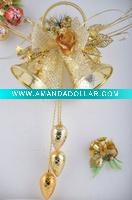 Wholesale decorative plastic christmas bell