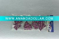 Wholesale christmas bell wooden crafts hanging