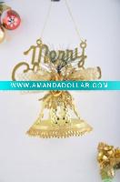 decorative plastic christmas bell