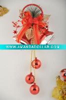 Wholesale decorative plastic christmas bell
