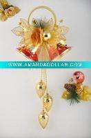Wholesale decorative plastic christmas bell