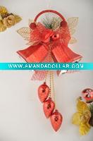 Wholesale decorative plastic christmas bell