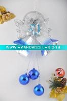 Wholesale decorative plastic christmas bell