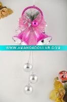 decorative plastic christmas bell