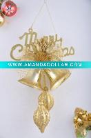 decorative plastic christmas bell