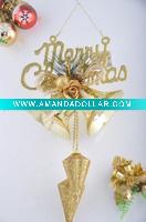 Wholesale decorative plastic christmas bell