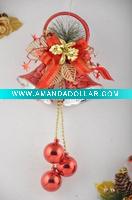 decorative plastic christmas bell