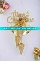 decorative plastic christmas bell