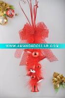 decorative plastic christmas bell