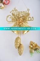 decorative plastic christmas bell