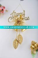 Plastic christmas bell
