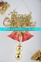Plastic christmas bell