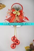 Plastic christmas bell
