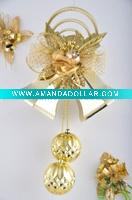 Plastic christmas bell