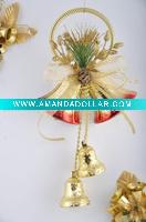 Plastic christmas bell