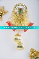Plastic christmas bell