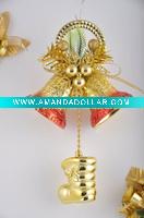 Plastic christmas bell