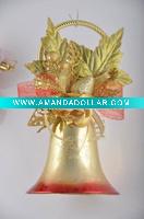 Artificial christmas bell