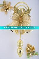 Plastic christmas bell
